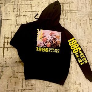 Japanese theme hoodie